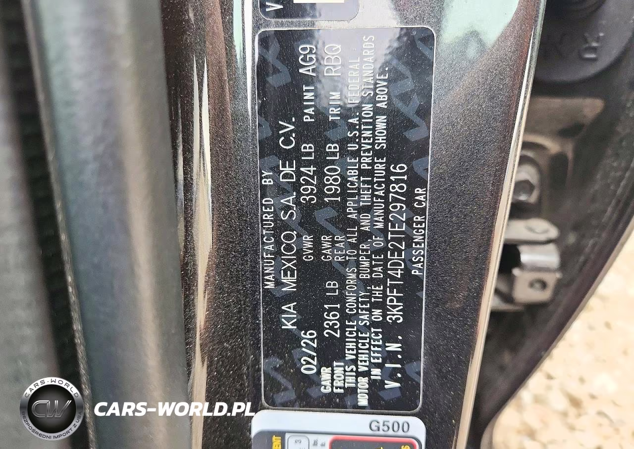 2026 Kia K4 Lxs VIN:3KPFT4DE2TE297816 - 13