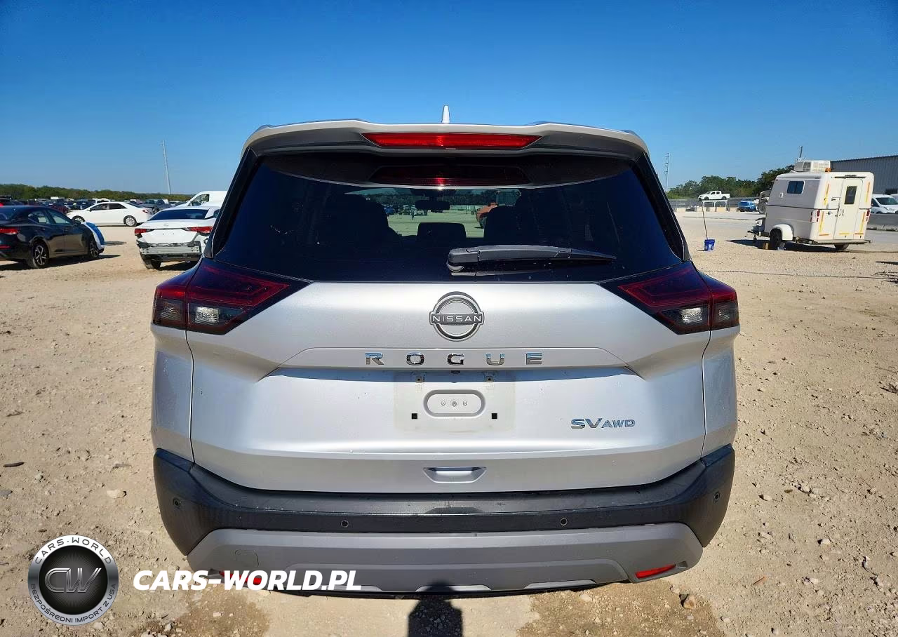 2022 Nissan Rogue Sv VIN:5N1BT3BB0NC680340 - 6