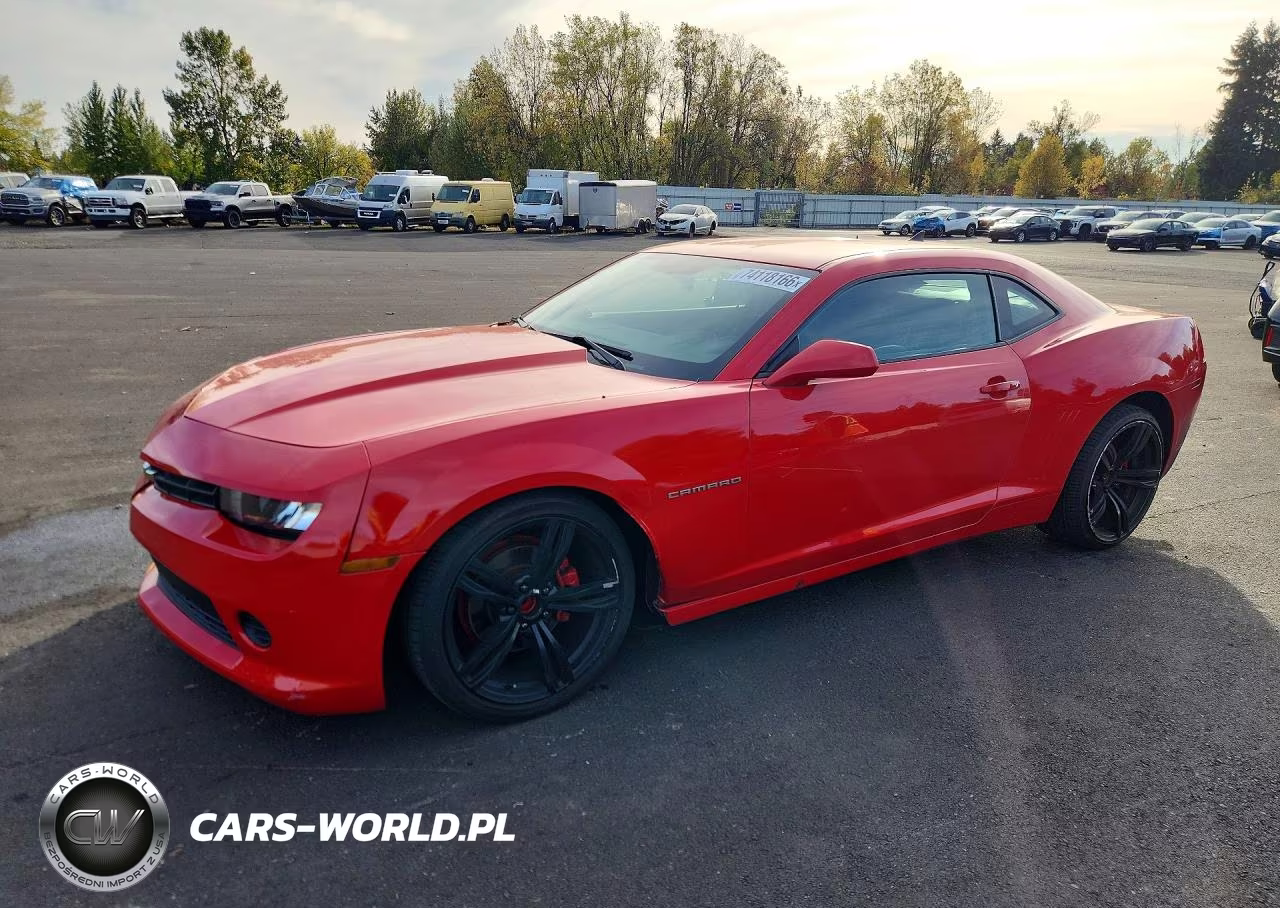 2015 CHEVROLET CAMARO LS VIN:2G1FB1E39F9287455 - 1