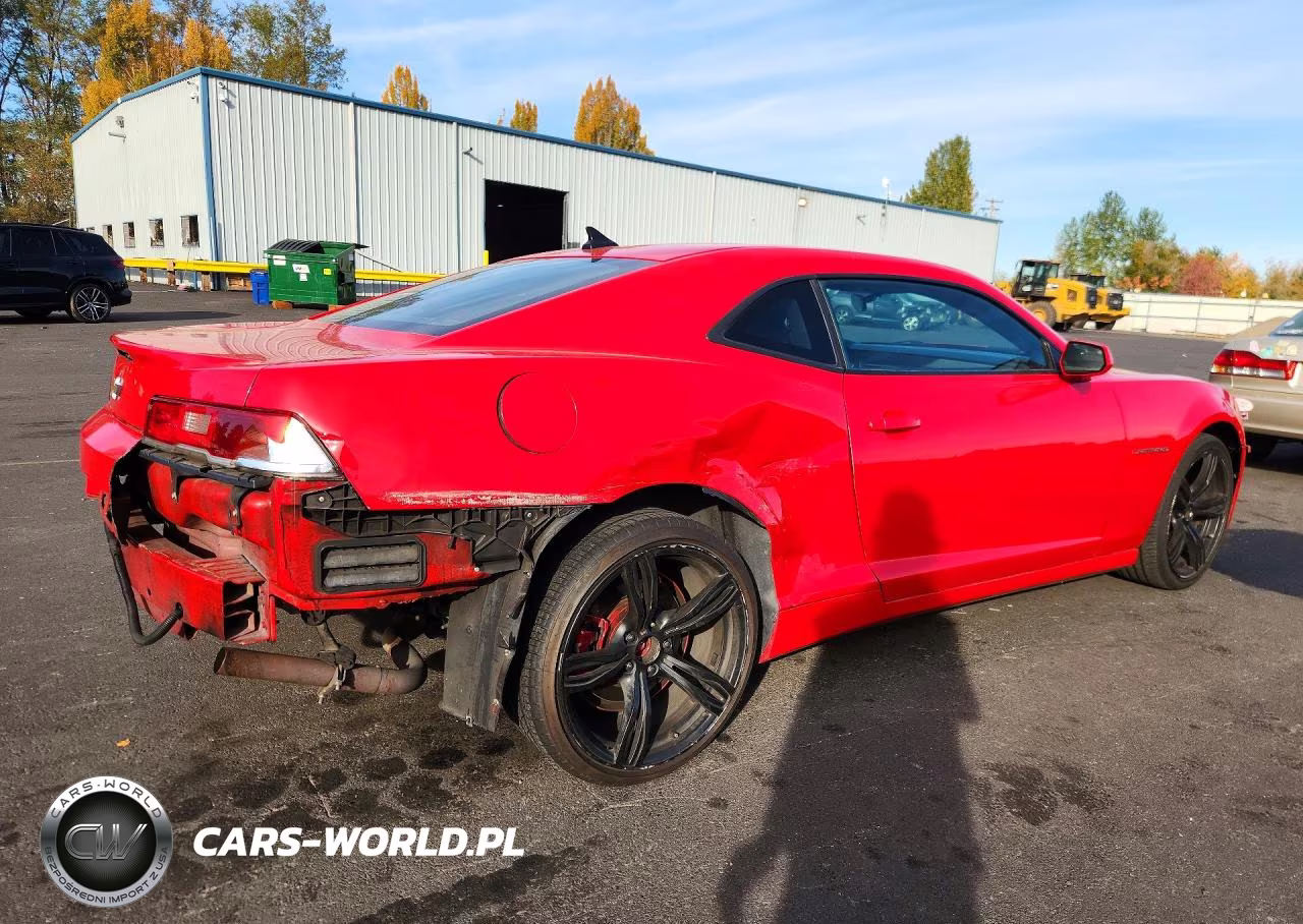 2015 CHEVROLET CAMARO LS VIN:2G1FB1E39F9287455 - 3