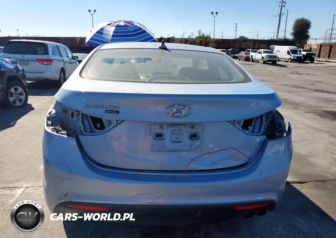 2013 Hyundai Elantra Coupe Gs VIN:KMHDH6AE9DU004405 - 6