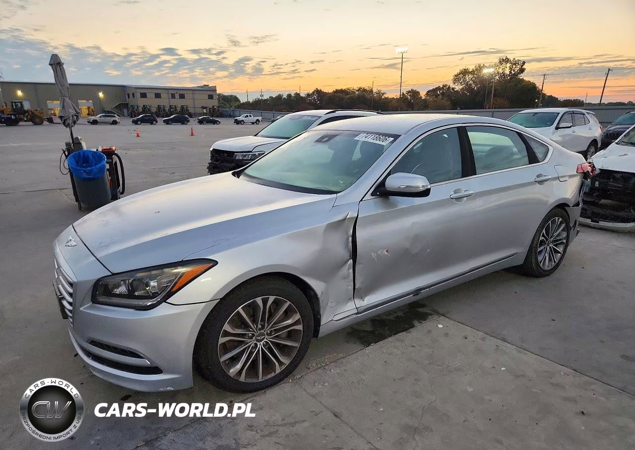 2016 Hyundai Genesis 3.8L VIN:KMHGN4JE6GU113189 - 1