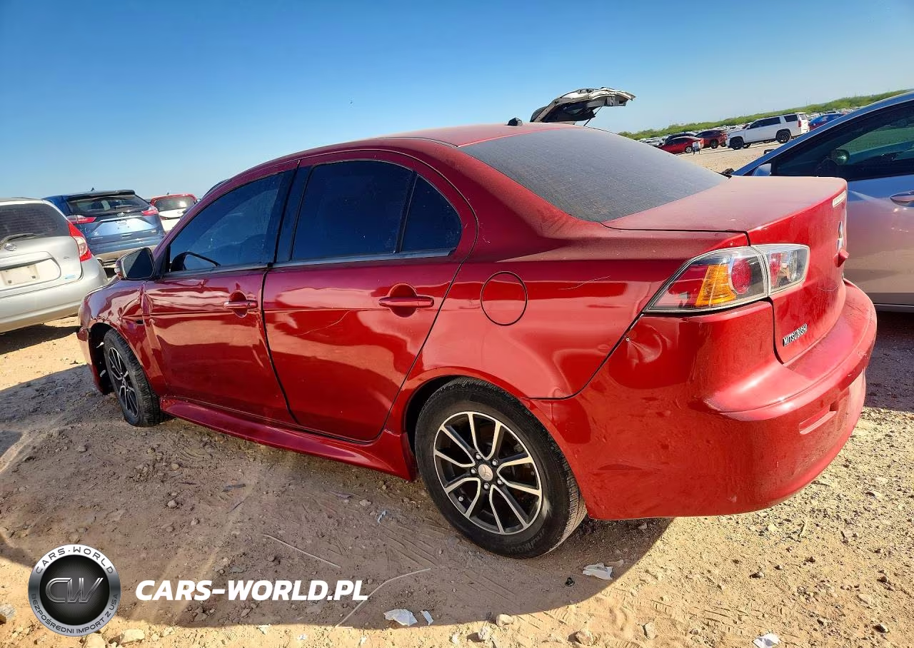 2017 Mitsubishi Lancer Es VIN:JA32U2FU0HU014969 - 2