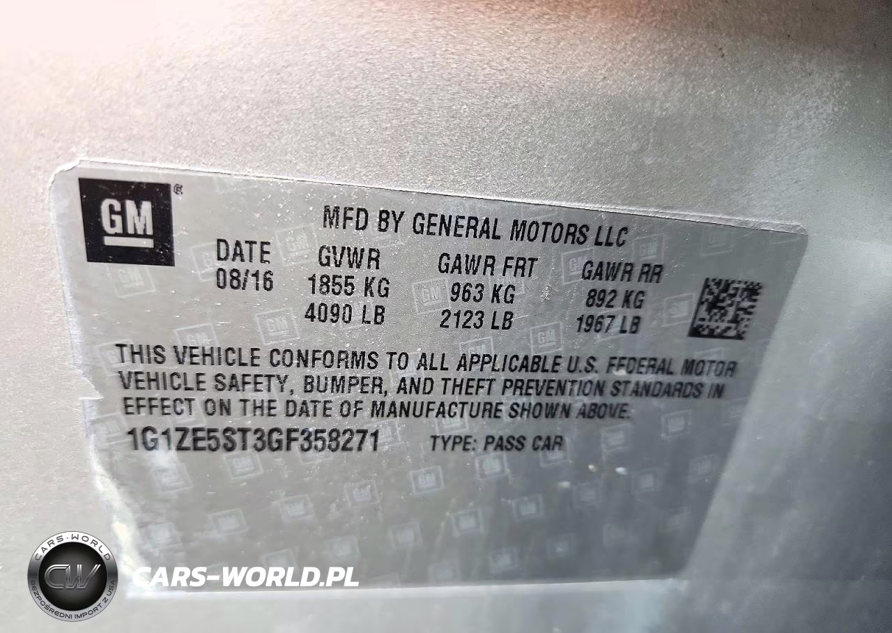 2016 Chevrolet Malibu Lt VIN:1G1ZE5ST3GF358271 - 13