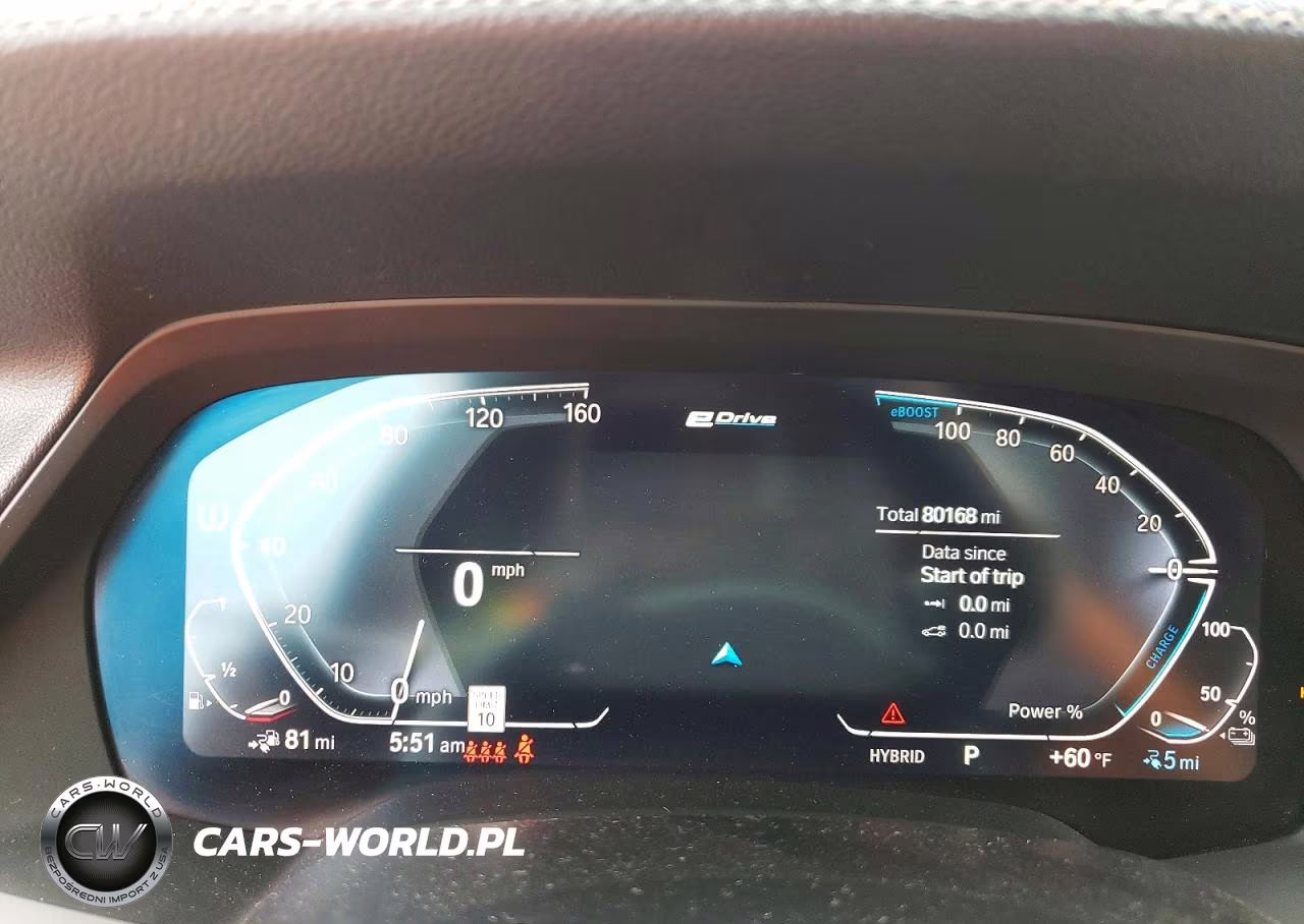 2021 BMW X5 xDrive45E VIN:5UXTA6C08M9F27716 - 9
