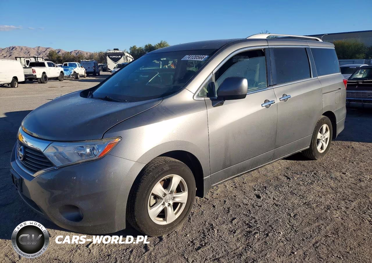 2014 Nissan Quest VIN:JN8AE2KP6E9102289 - 1