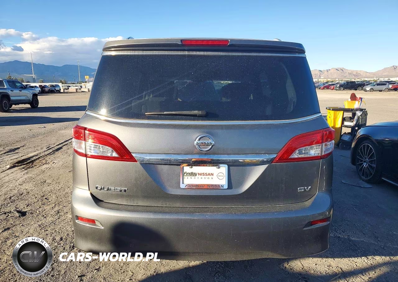 2014 Nissan Quest VIN:JN8AE2KP6E9102289 - 6