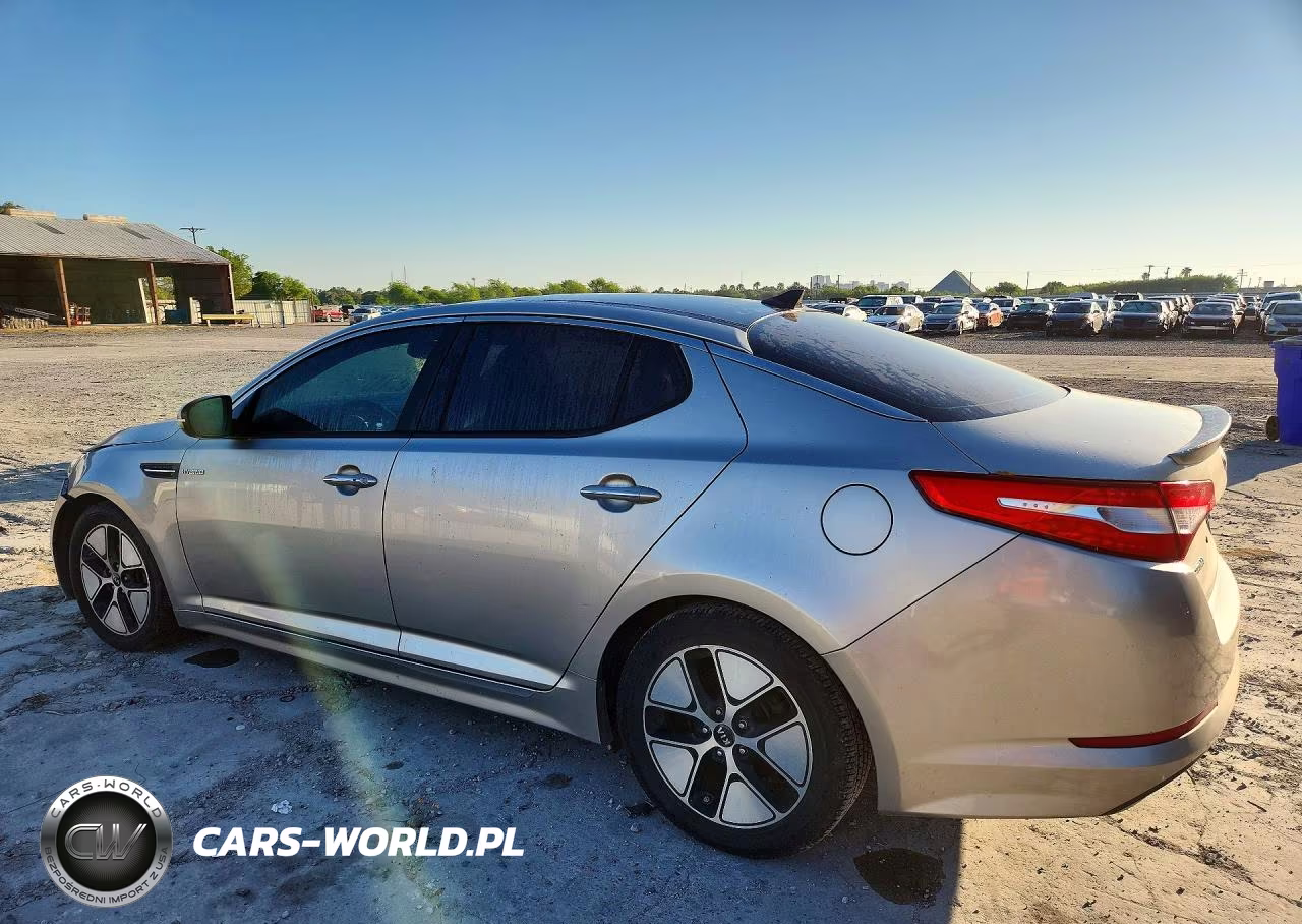 2013 Kia Optima Hybrid VIN:KNAGM4AD2D5055258 - 2