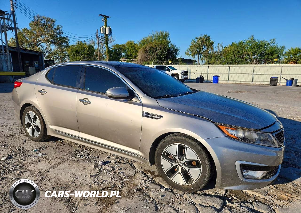 2013 Kia Optima Hybrid VIN:KNAGM4AD2D5055258 - 4