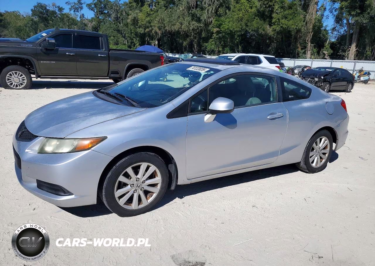 2012 Honda Civic Exl VIN:2HGFG3B04CH526010 - 1