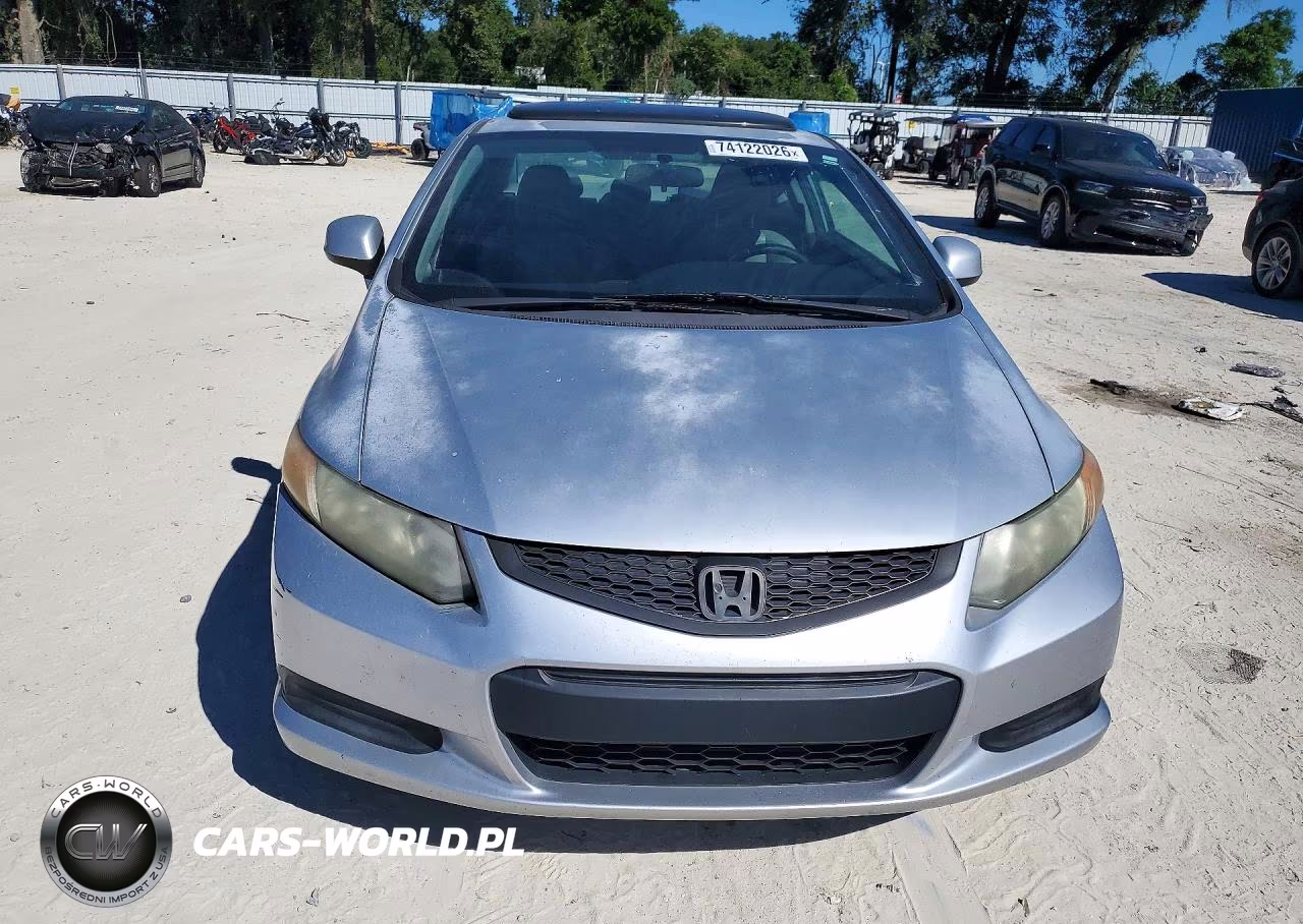 2012 Honda Civic Exl VIN:2HGFG3B04CH526010 - 5