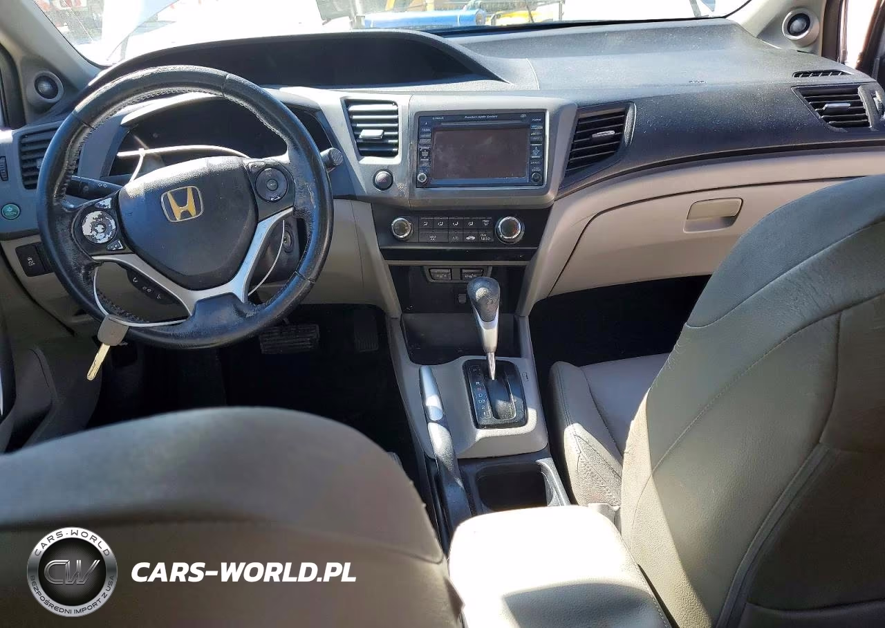 2012 Honda Civic Exl VIN:2HGFG3B04CH526010 - 8