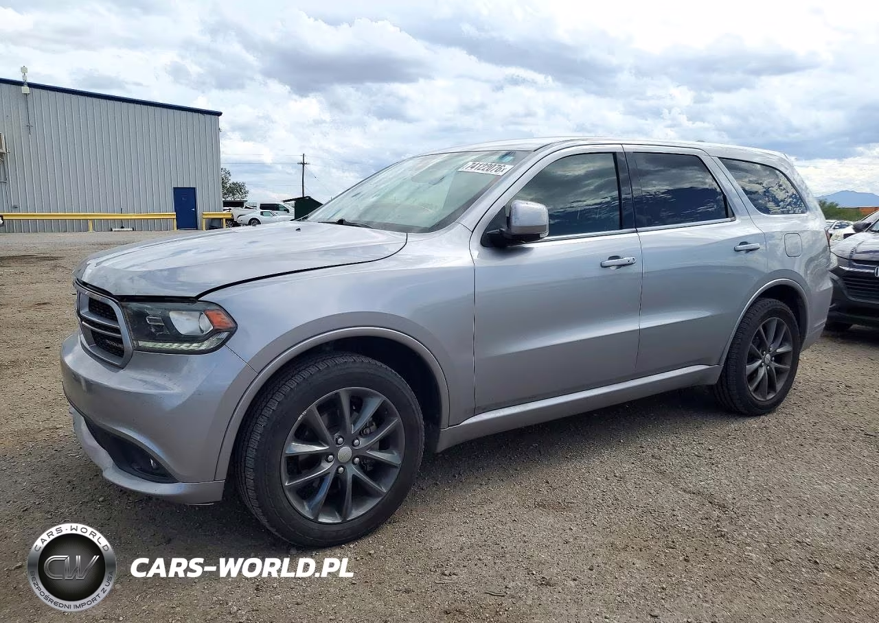2017 Dodge Durango Gt VIN:1C4RDJDG2HC897034 - 1