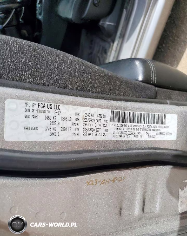 2017 Dodge Durango Gt VIN:1C4RDJDG2HC897034 - 12