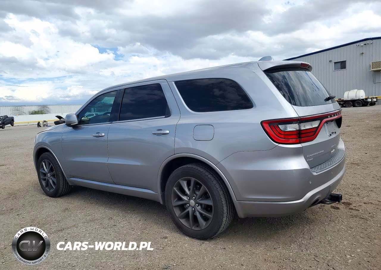 2017 Dodge Durango Gt VIN:1C4RDJDG2HC897034 - 2