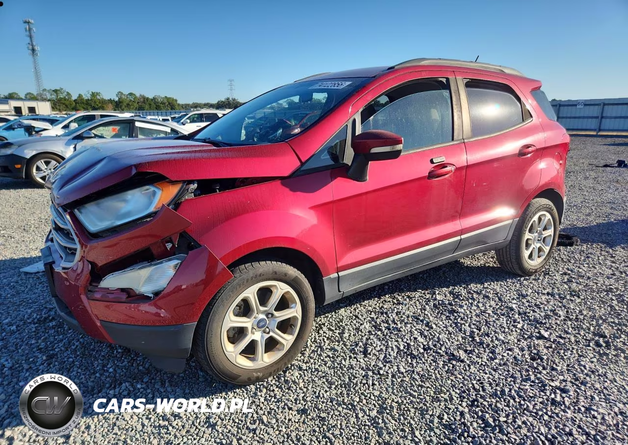 2019 Ford Ecosport Se VIN:MAJ3S2GE4KC276953 - 1