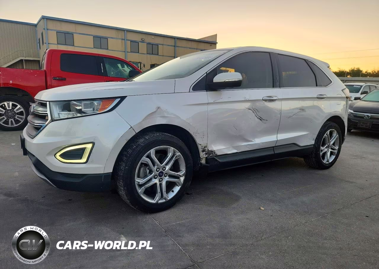 2017 Ford Edge Titanium VIN:2FMPK4K94HBB91519 - 1