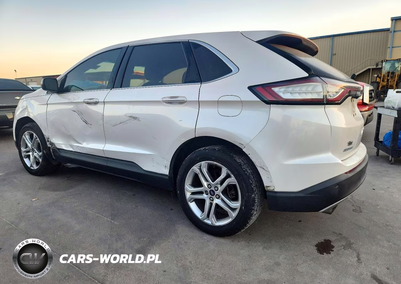 2017 Ford Edge Titanium VIN:2FMPK4K94HBB91519 - 2