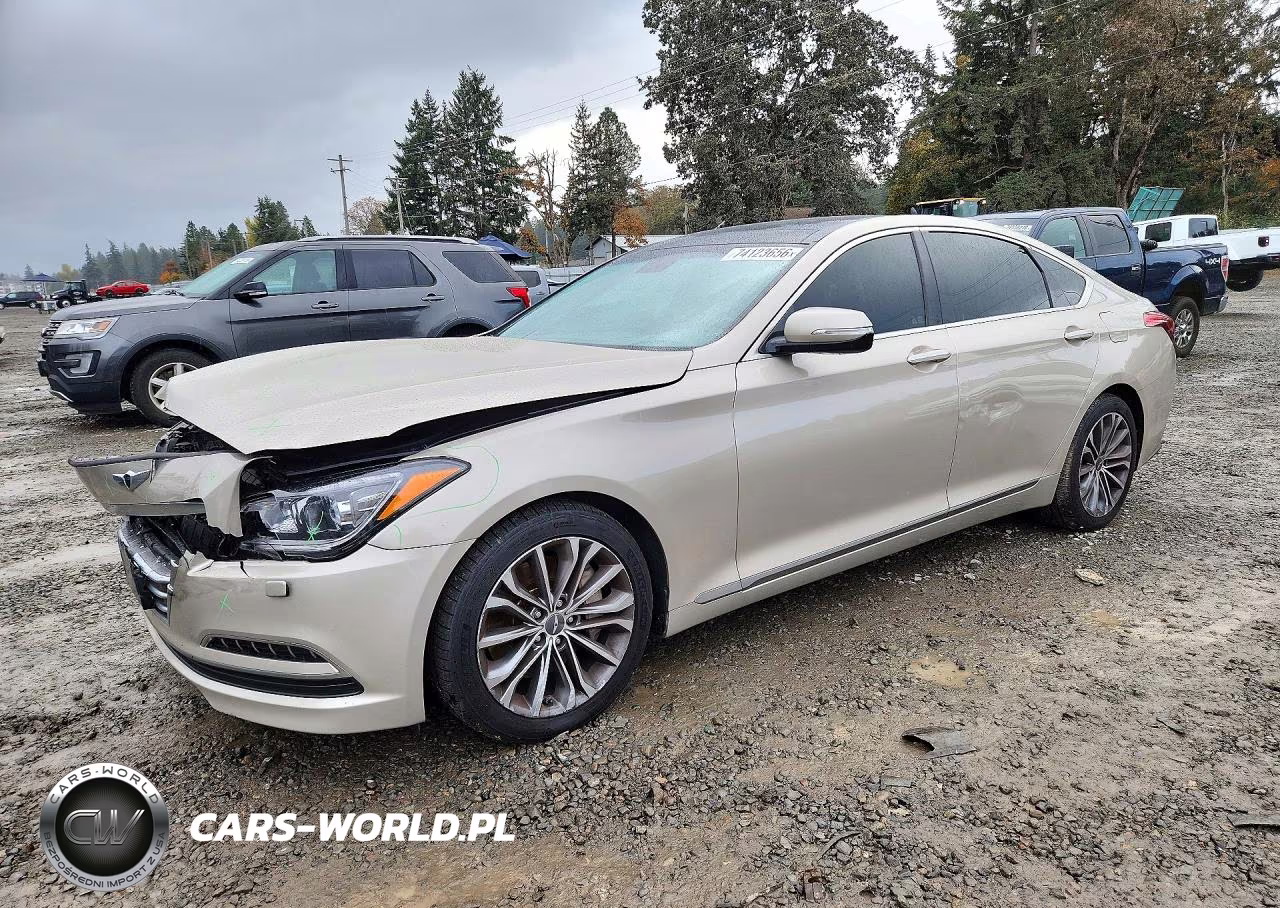 2015 Hyundai Genesis 3.8L VIN:KMHGN4JE0FU067499 - 1