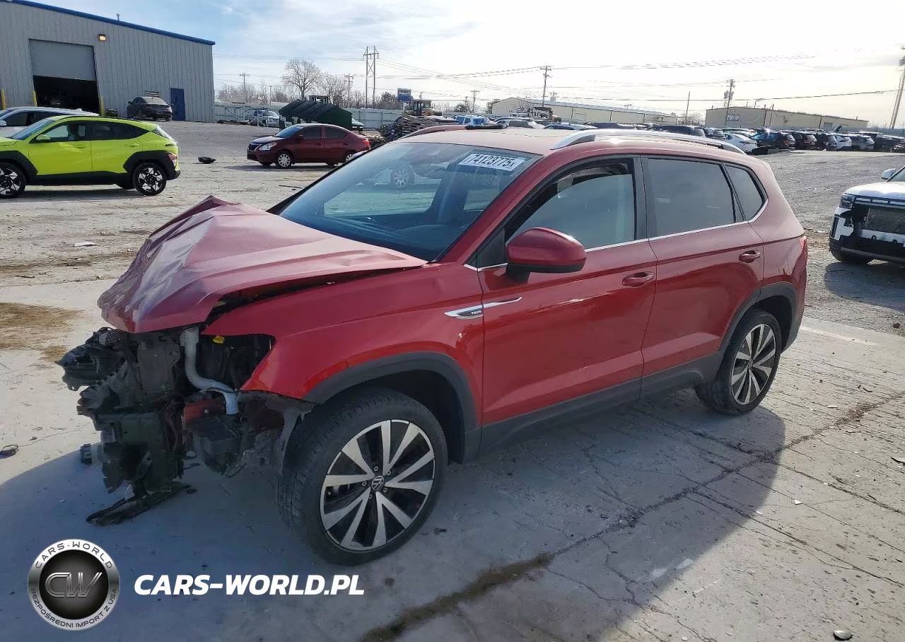 2023 Volkswagen Taos Se VIN:3VVEX7B22PM302567 - 1