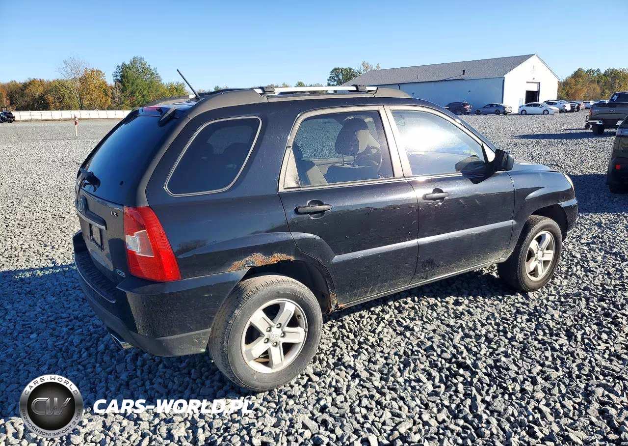 2009 Kia Sportage Lx VIN:KNDJE723897628317 - 3