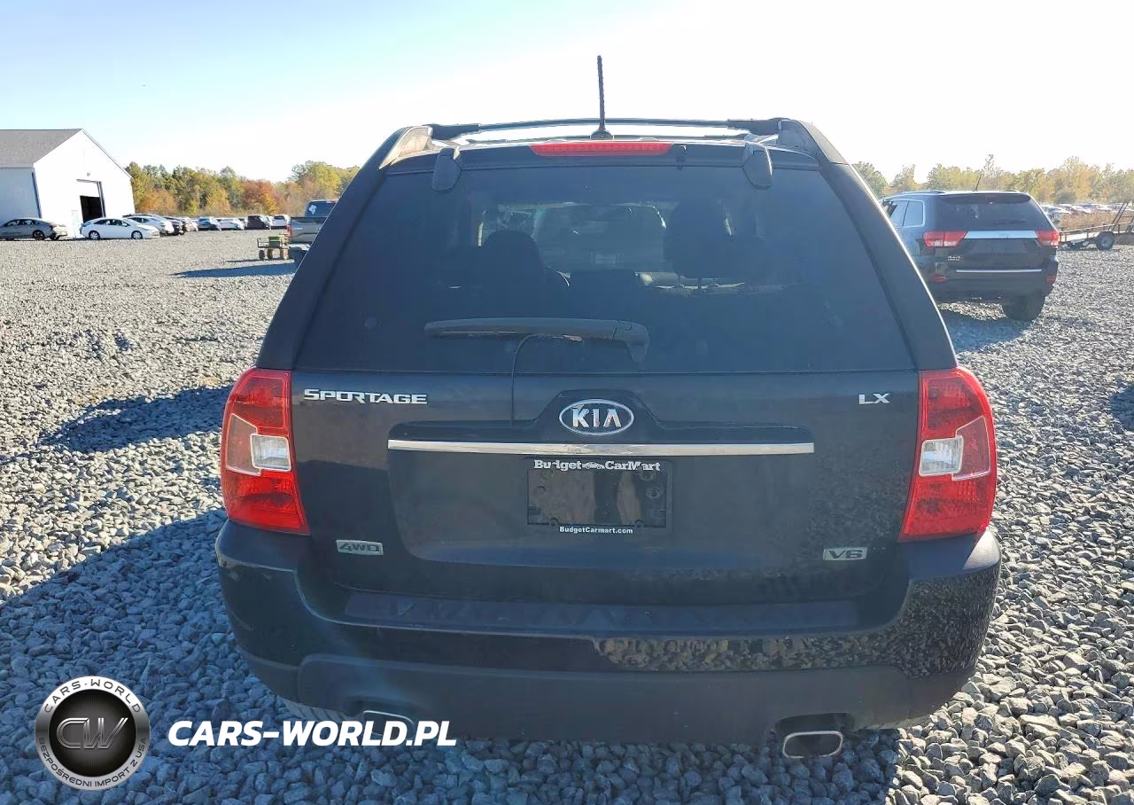 2009 Kia Sportage Lx VIN:KNDJE723897628317 - 6