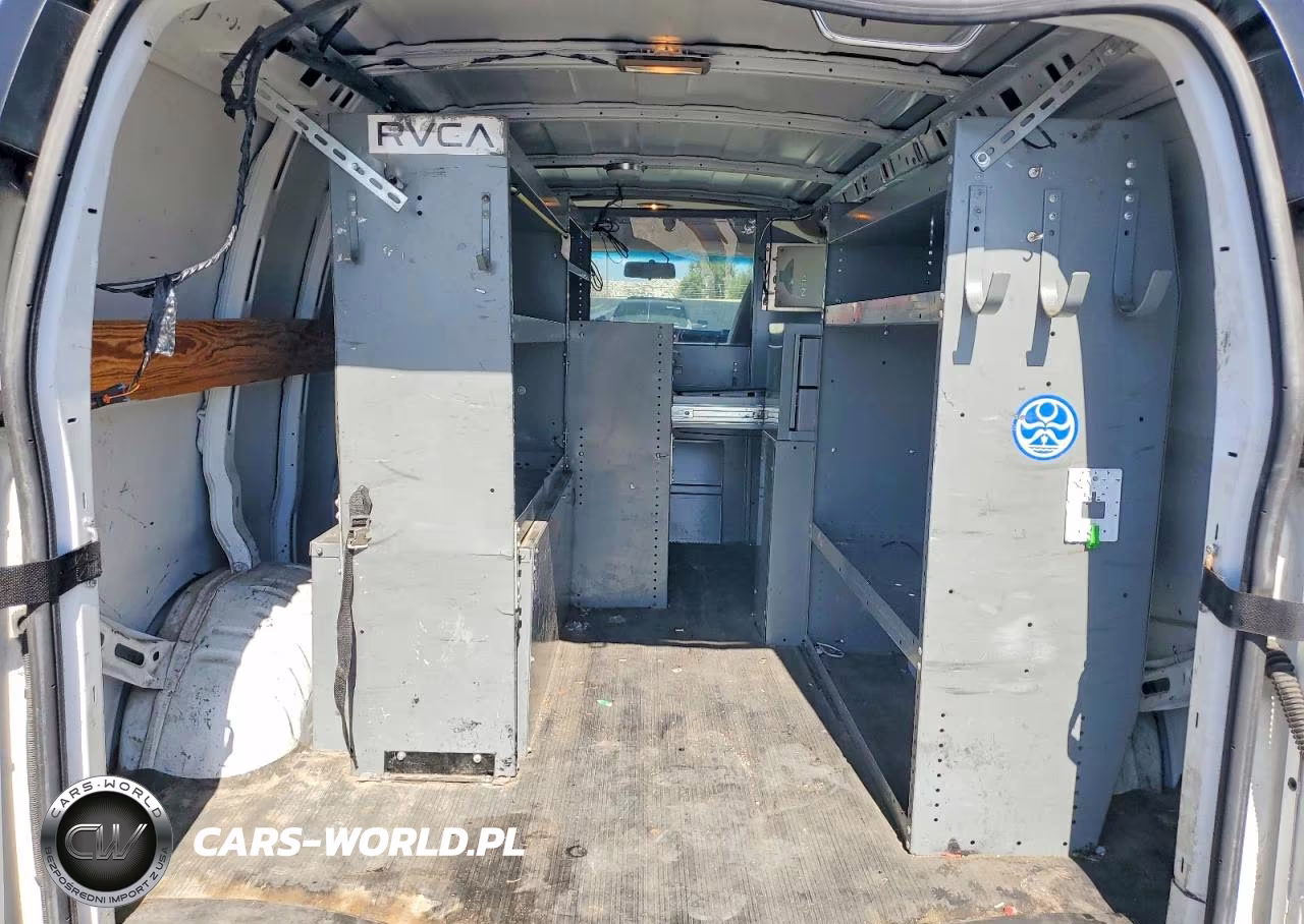 2013 Chevrolet Express 2500 Cargo Utility - Service Van VIN:1GCWGFCB2D1902493 - 10