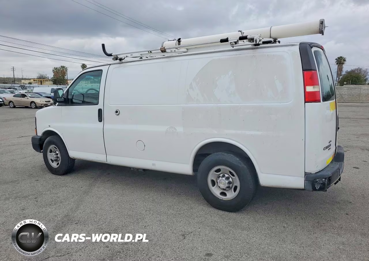 2013 Chevrolet Express 2500 Cargo Utility - Service Van VIN:1GCWGFCB2D1902493 - 2