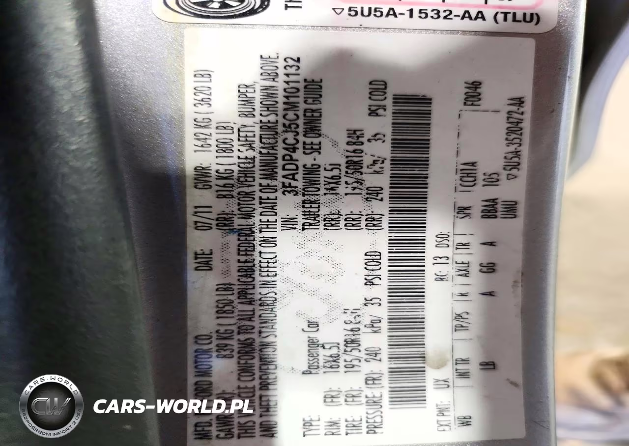 2012 Ford Fiesta Sel VIN:3FADP4CJ5CM101132 - 12