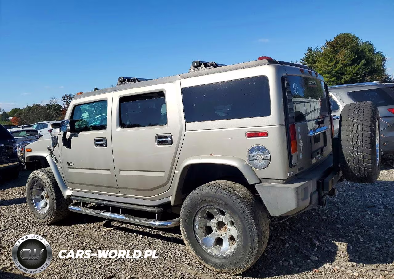 2003 Hummer H2 VIN:5GRGN23U73H147544 - 2