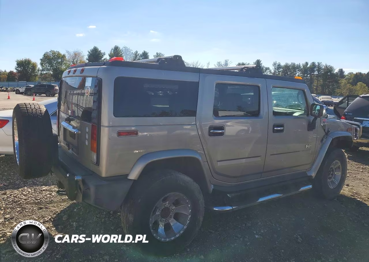 2003 Hummer H2 VIN:5GRGN23U73H147544 - 3