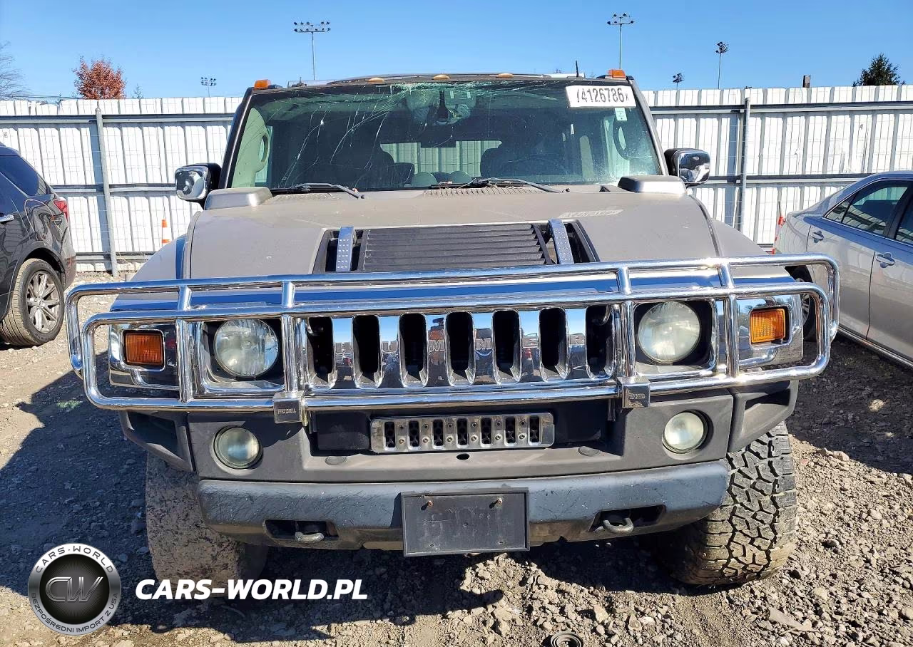2003 Hummer H2 VIN:5GRGN23U73H147544 - 5