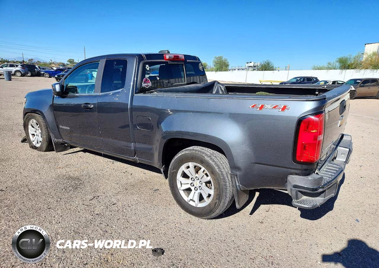 2017 Chevrolet Colorado Lt VIN:1GCHTCEN5H1248878 - 2