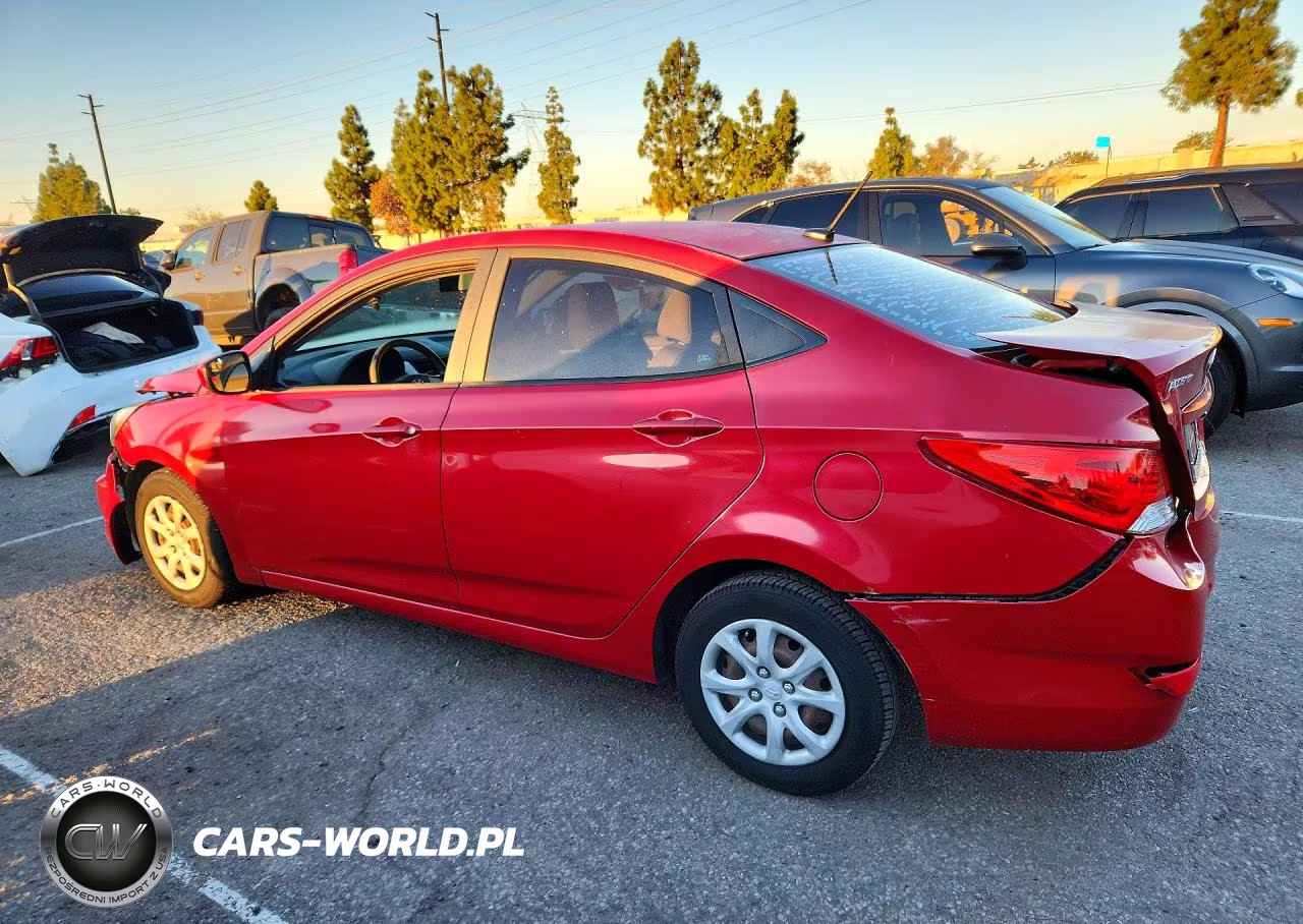 2014 Hyundai Accent Gls VIN:KMHCT4AE5EU743027 - 2