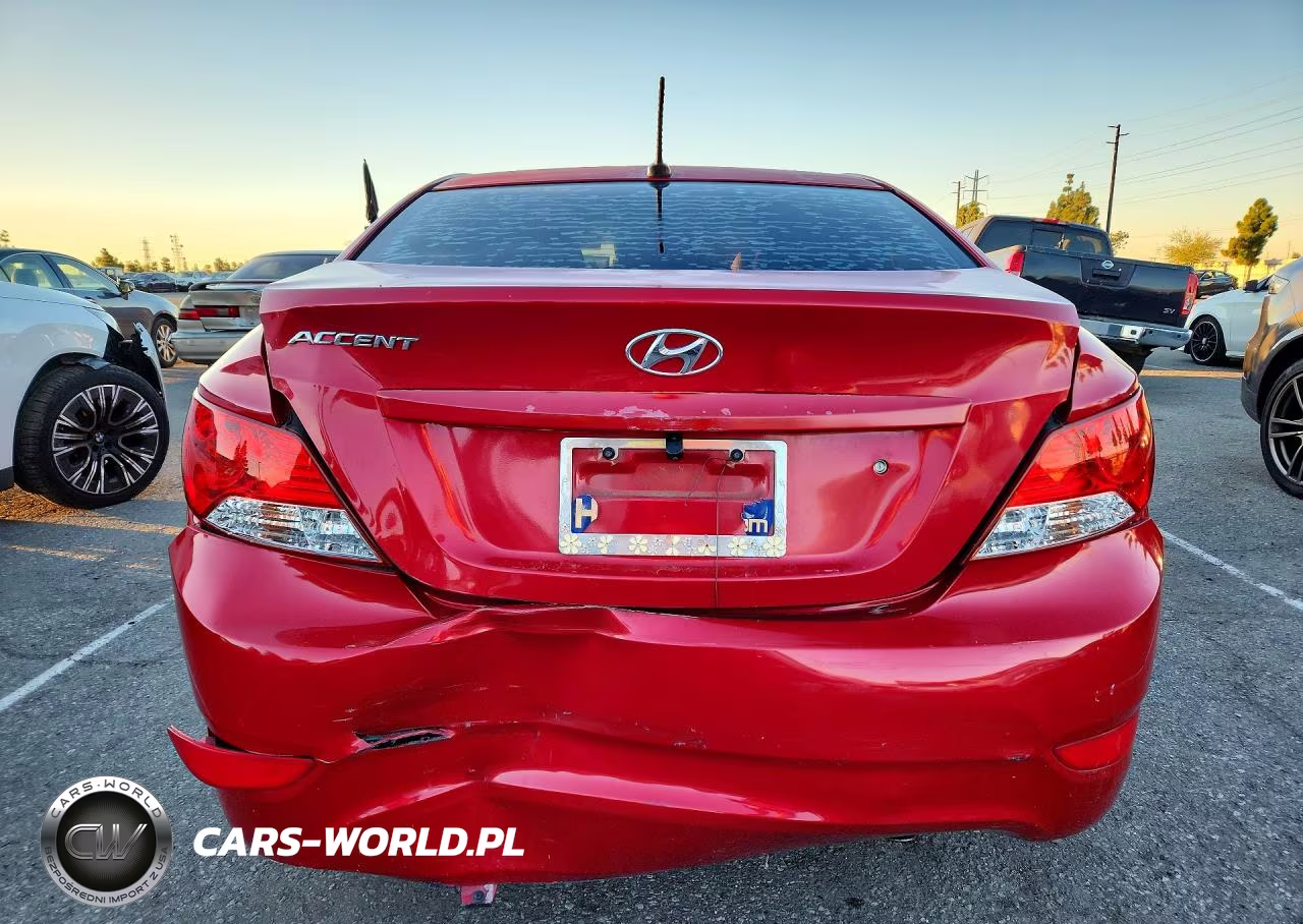 2014 Hyundai Accent Gls VIN:KMHCT4AE5EU743027 - 6
