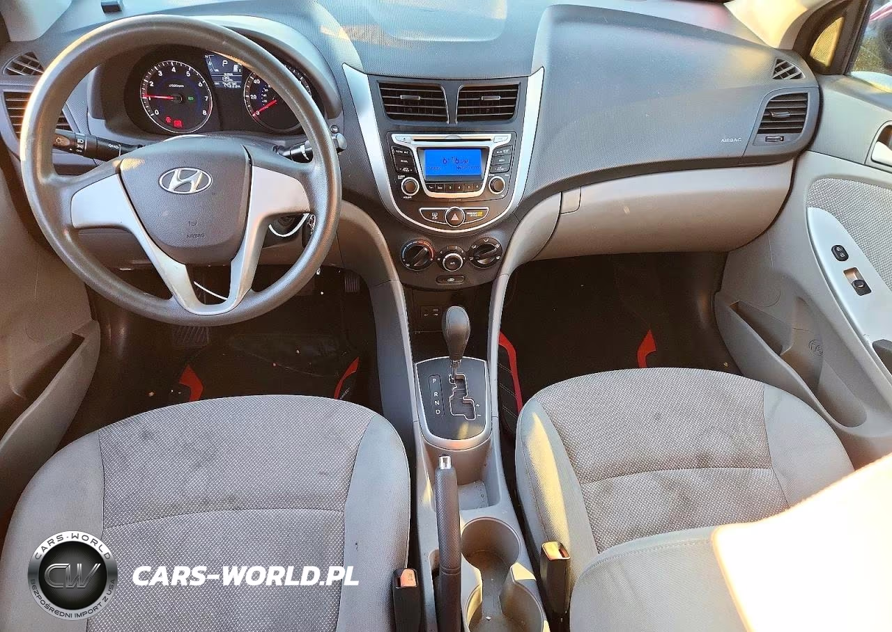 2014 Hyundai Accent Gls VIN:KMHCT4AE5EU743027 - 8