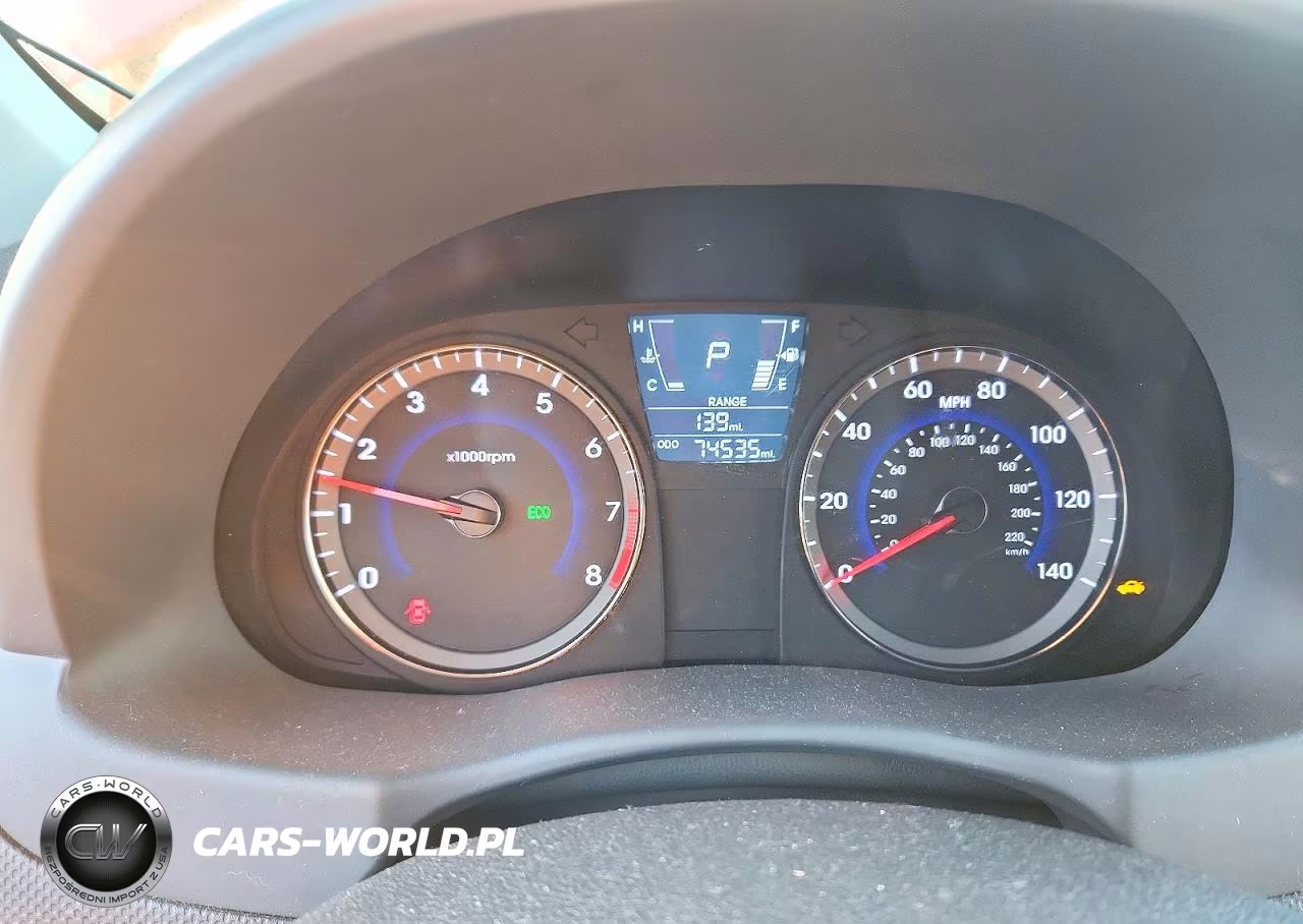 2014 Hyundai Accent Gls VIN:KMHCT4AE5EU743027 - 9