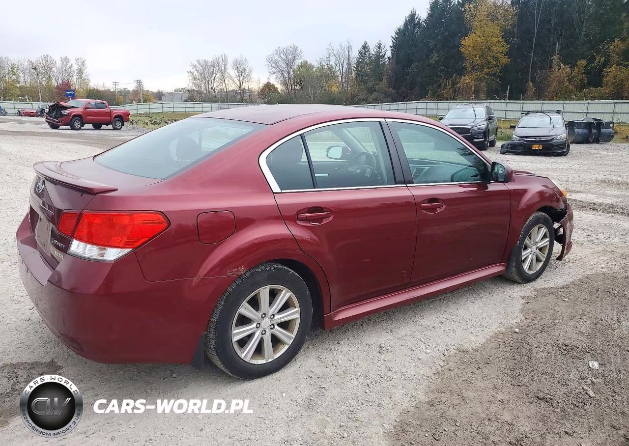 2011 Subaru Legacy 2.5I Premium VIN:4S3BMBG63B3241622 - 3