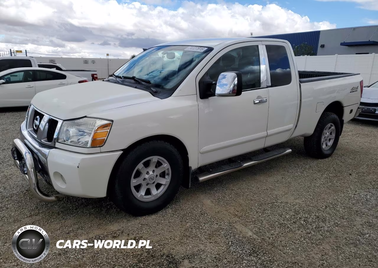 2004 Nissan Titan Xe VIN:1N6AA06B14N535208 - 1