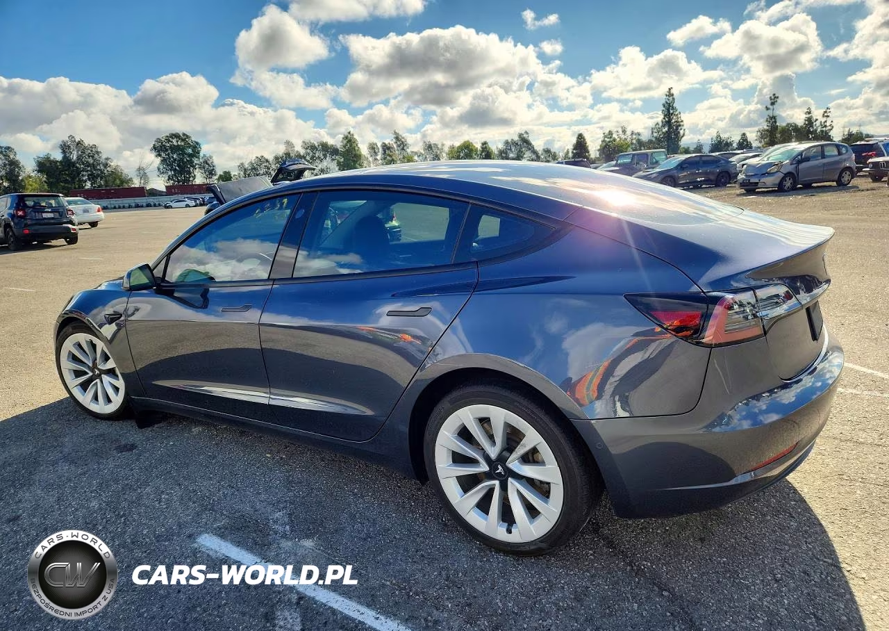 2022 Tesla Model 3 VIN:5YJ3E1EA7NF296231 - 2