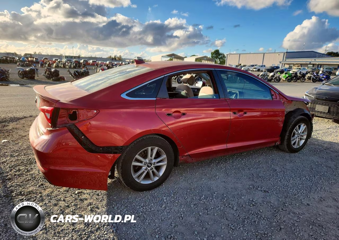 2017 Hyundai Sonata Se VIN:5NPE24AF1HH590430 - 3