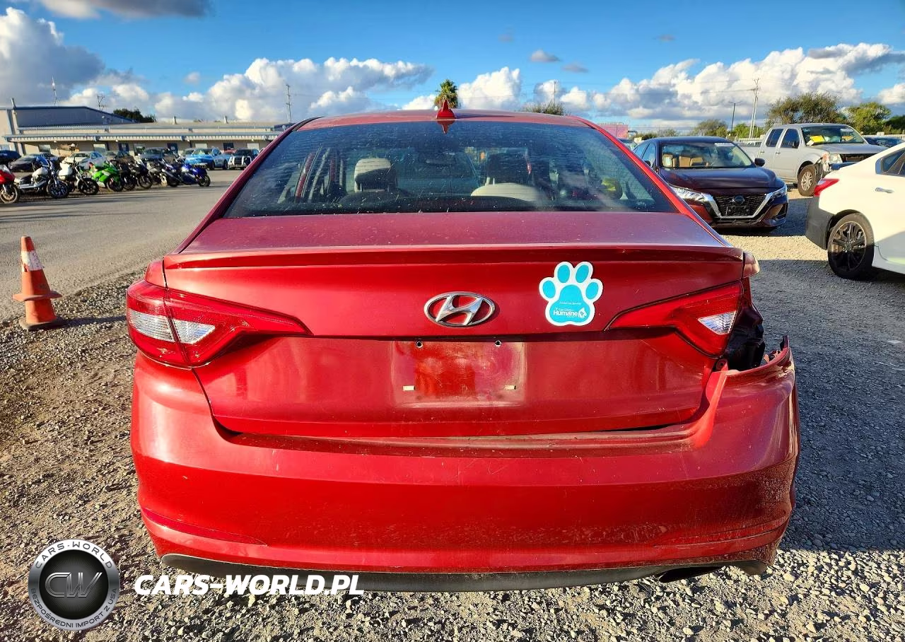 2017 Hyundai Sonata Se VIN:5NPE24AF1HH590430 - 6