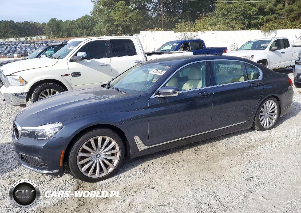 2018 BMW 740 I VIN:WBA7E2C52JG741761 - 1