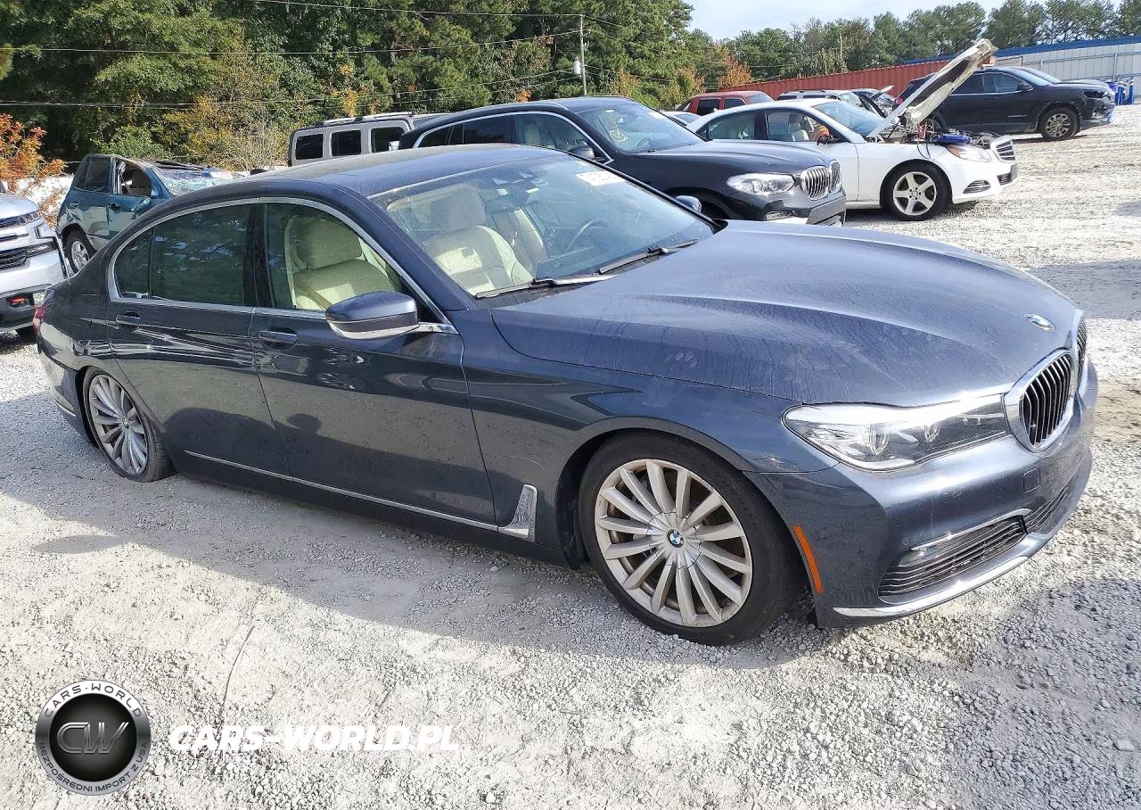 2018 BMW 740 I VIN:WBA7E2C52JG741761 - 4