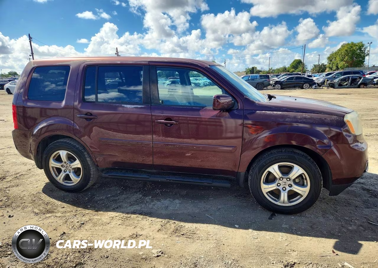 2014 Honda Pilot Exl VIN:5FNYF4H58EB023933 - 4