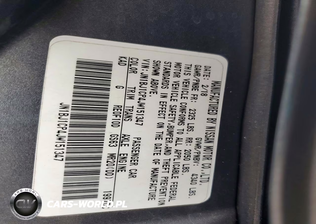 2018 Nissan Rogue Sport S VIN:JN1BJ1CP4JW151347 - 13