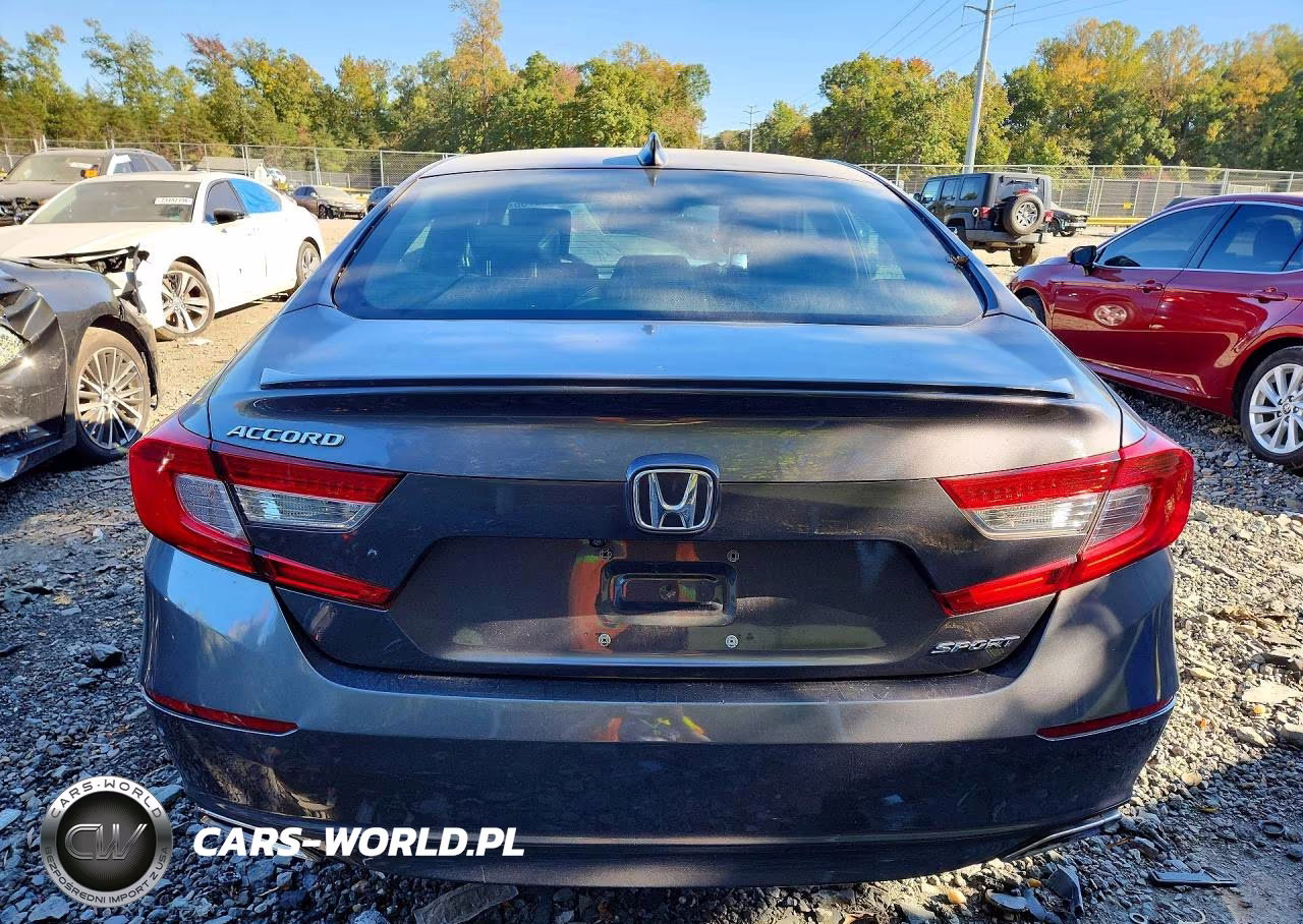 2019 Honda Accord Sport VIN:1HGCV1F30KA066567 - 6