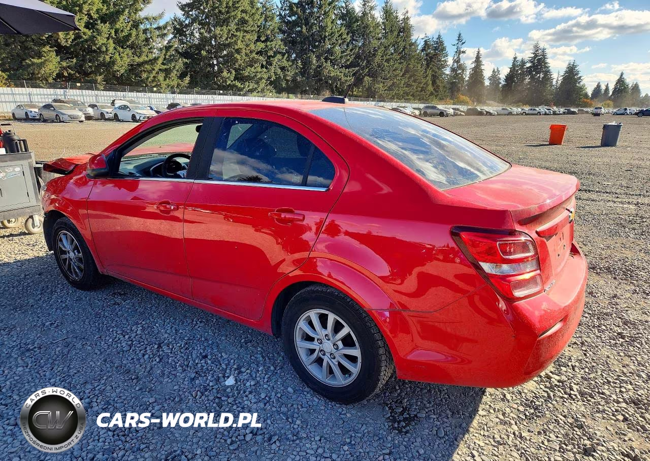 2017 Chevrolet Sonic Lt VIN:1G1JD5SG9H4132770 - 2
