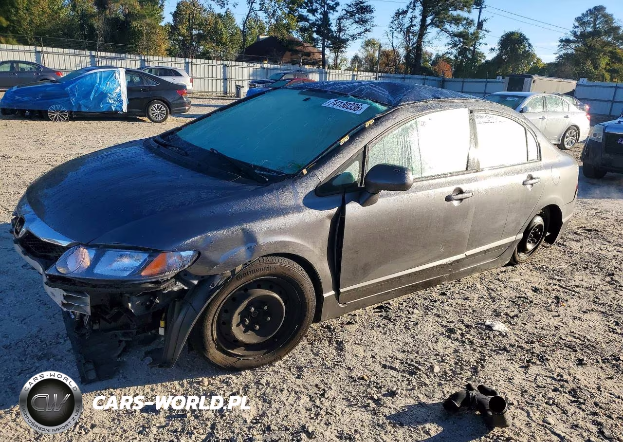 2010 Honda Civic Lx VIN:2HGFA1F52AH535930 - 1