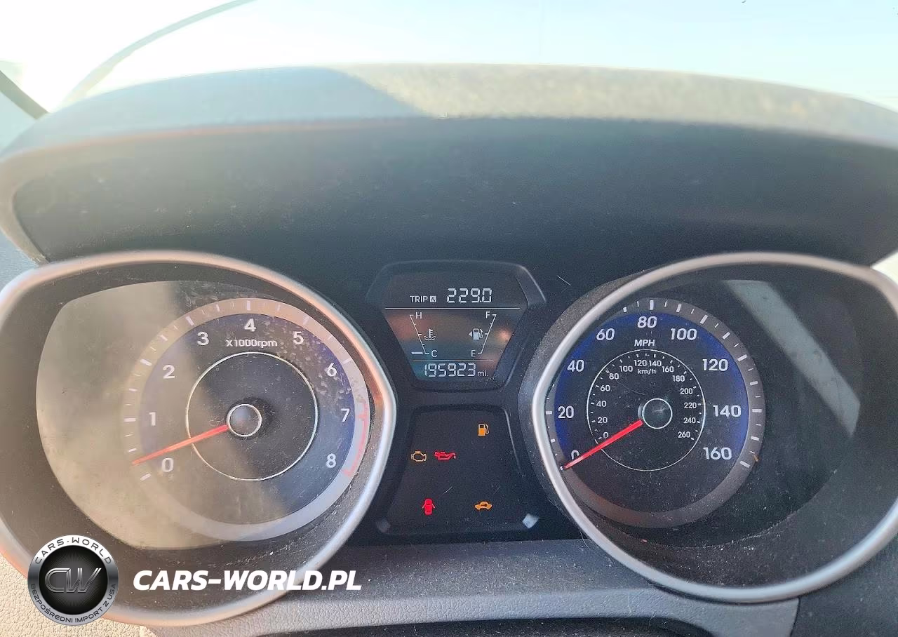2014 Hyundai Elantra Sport VIN:KMHDH4AH1EU132332 - 9